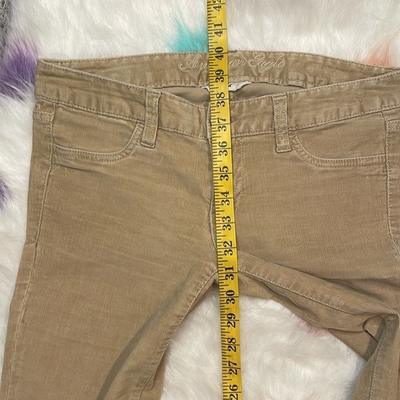 American Eagle Tan Corduroy Jeggings Size 2 - Picture 7 of 7